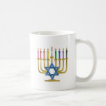 Hanukkah Rainbow Candles Gold Menorah Kaffeetasse<br><div class="desc">You are viewing The Lee Hiller Designs Collection of Home and Office Decor,  Apparel,  Gifts and Collectibles. The Designs inklusive Lee Hiller Fotogray and Mixed Media Digital Art Collection. You can view her Nature fotogray at http://HikeOurPlanet.com/ and follow her hiking blog within Hot Springs National Park.</div>