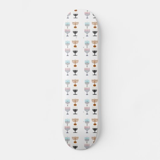 Hanukkah Religion Judaismus Skateboard (Vorderseite)