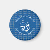 HANUKKAH SAMEACH | Dreidel | Chanukah Magnet (Vorne)