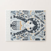 Hanukkah Sameach Glow Puzzle: Piece Together Festi Puzzle (Horizontal)