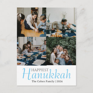 hanukkah Sameach Hanukkah Foto Collage Feiertagspostkarte