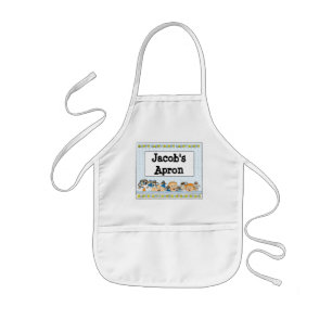Hanukkah Schürze Kinder personalisieren