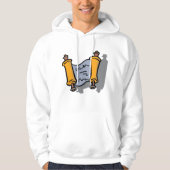 Hanukkah Scroll Mens Hoodie (Vorderseite)
