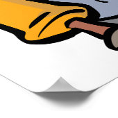 Hanukkah Scroll Poster (Ecke)