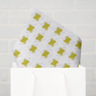 Hanukkah seagull with dreidel and gelt seidenpapier