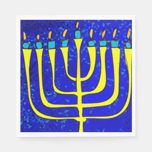 Hanukkah Serviette (Vorderseite)