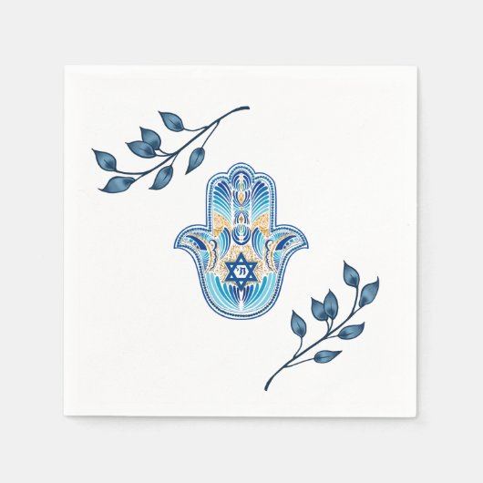 Hanukkah Serviette (Vorderseite)