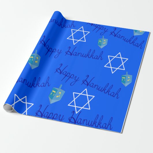 Hanukkah Shopping Geschenkpapier (Ungerollt)