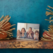 Hanukkah Simple Modern Chic Family Foto Fotoplatte (Seite)