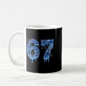 Hanukkah Six Seven 67 Meme Funny Dreidel Menorah S Kaffeetasse (Links)