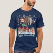 Hanukkah Sloth T-Shirt (Vorderseite)