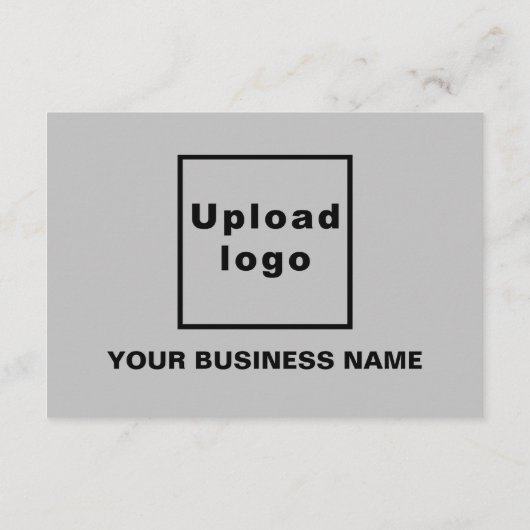 Hanukkah Small Gray Flat Card (Rückseite)