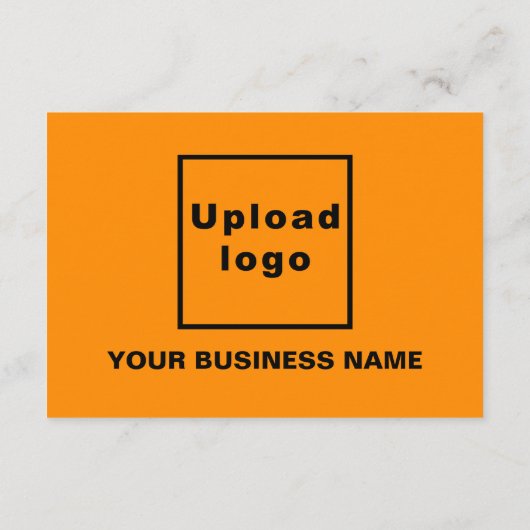 Hanukkah Small Orange Color Flat Card (Rückseite)