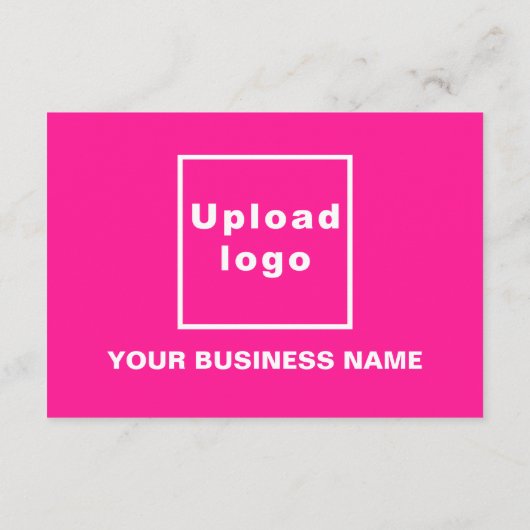 Hanukkah Small Pink Flat Card (Rückseite)