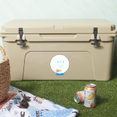 Hanukkah Snow Globe Aufkleber (Kühler)