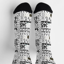 Hanukkah-Socken "Hanukkah sagt" Socken