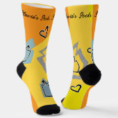 Hanukkah-Socken "Hanukkah-Spaß" Socken (Gewinkelt)