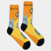 Hanukkah-Socken "Hanukkah-Spaß" Socken (Rechts)