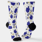 Hanukkah Socks "Game On" Socken (Gewinkelt)