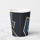 Hanukkah Spiel auf Dreidels 8 oz. Pappbecher (Rechts)