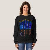 HANUKKAH Spirituelles Obst Christlich Sweatshirt (Vorne ganz)