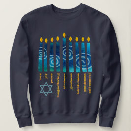 HANUKKAH Spirituelles Obst Sweatshirt