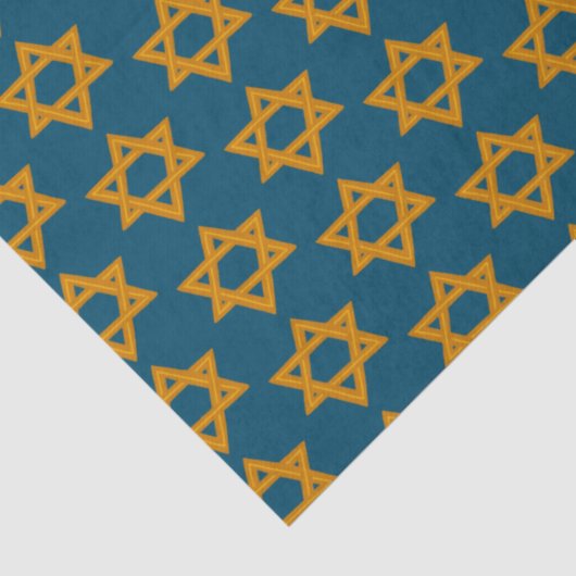 HANUKKAH STAR DAVID Jüdischer Urlaub Bar Mitzvah Seidenpapier (Detail)