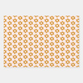 HANUKKAH STAR DAVID Jüdisches Holiday Set of Geschenkpapier Set (Vorderseite)