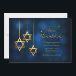 Hanukkah Star der David Moving Holiday Card Feiertagskarte<br><div class="desc">Senden Sie Urlaubswünsche zusammen mit Ihrer neuen Adresse mit dieser eleganten Hanukkah Grußkarte. (Hanukkah Vectors by Vecteezy). Die Karte lässt sich leicht mit Ihrem Text, Schriftart, Schriftart, Papierform und der Wahl des Papiertyps anpassen. Nicht genau das, was Sie suchen? Alle unsere Produkte können auf Ihre Bedürfnisse zugeschnitten werden, ohne Aufpreis....</div>