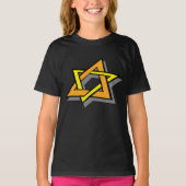 Hanukkah Star Girls T - Shirt (Vorderseite)