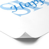 Hanukkah Star von David - Chihuahua Poster (Ecke)