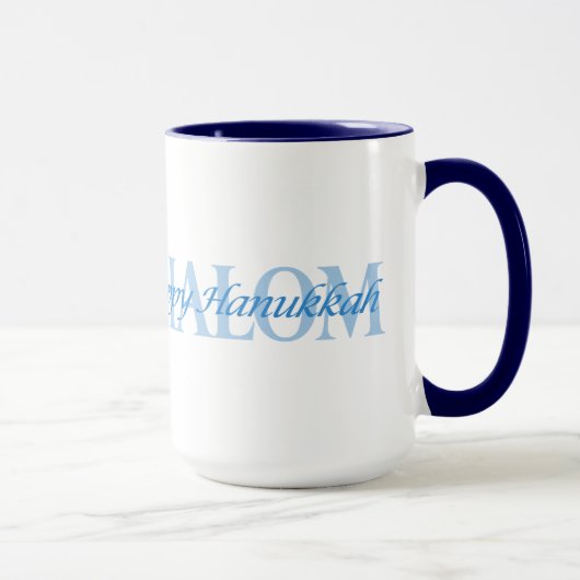 Hanukkah Star von David - Jack Russell Terrier Tasse (Rechts)