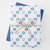 Hanukkah Star von David Set Geschenkpapier Set (Beispiel)