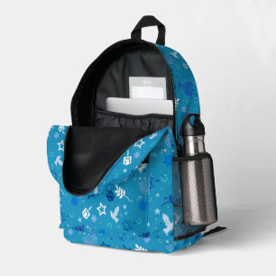 Hanukkah Stars Backpack #3 Bedruckter Rucksack