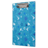 Hanukkah Stars Clipboard Klemmbrett (Links)