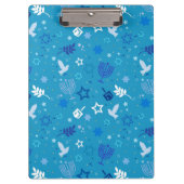 Hanukkah Stars Clipboard Klemmbrett (Vorderseite)
