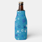Hanukkah Stars Cozy Flaschenkühler (Flaschenvorderseite)