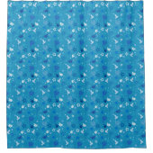 Hanukkah Stars Duschvorhang (Vorderseite)