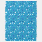 Hanukkah Stars Fleece Blanket (Vorderseite)