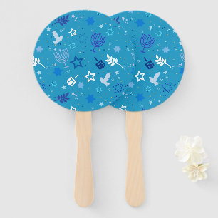 Hanukkah Stars Hand Fans Fächer