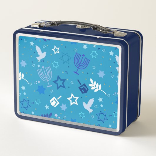 Hanukkah Stars Lunchbox (Rückseite)