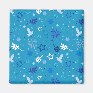 Hanukkah Stars Magnet