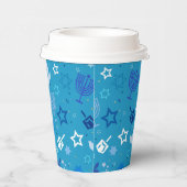 Hanukkah Stars Paper Cups Pappbecher (Rechts)