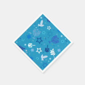 Hanukkah Stars Paper Napkins Serviette (Ecke)