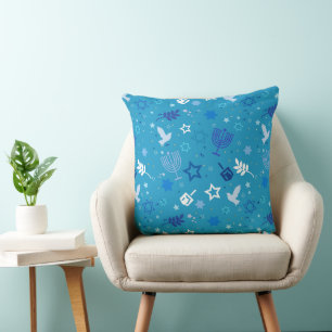 Hanukkah Stars Pillow Kissen