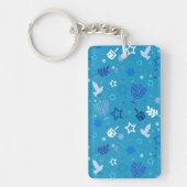 Hanukkah Stars Schlüsselanhänger (Vorderseite)