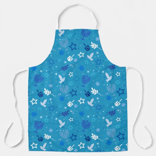 Hanukkah Stars Schürze (Vorderseite)