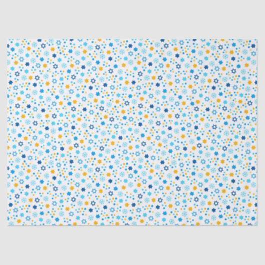 Hanukkah Stars Seidenpapier (Vorderseite)