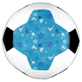 Hanukkah Stars Soccer Ball (Gedreht)