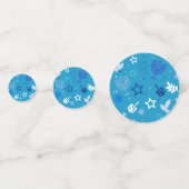 Hanukkah Stars Table Confetti Konfetti (Vorderseiten)